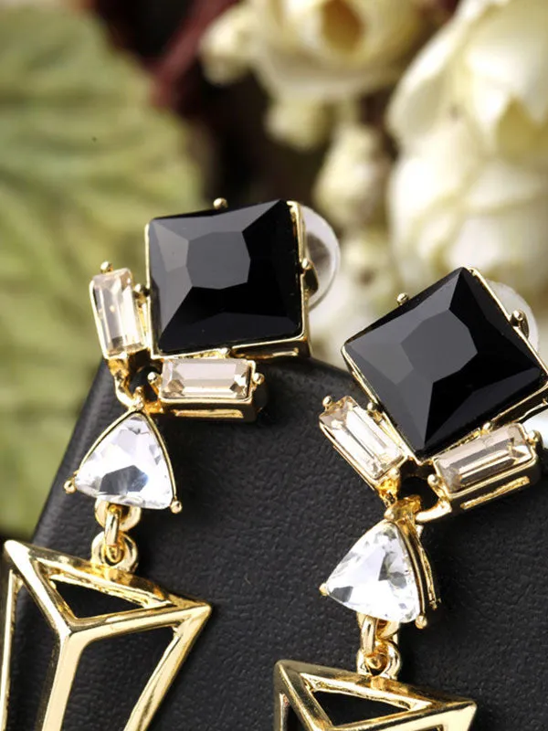Creative Hollow Trigonometric Earrings