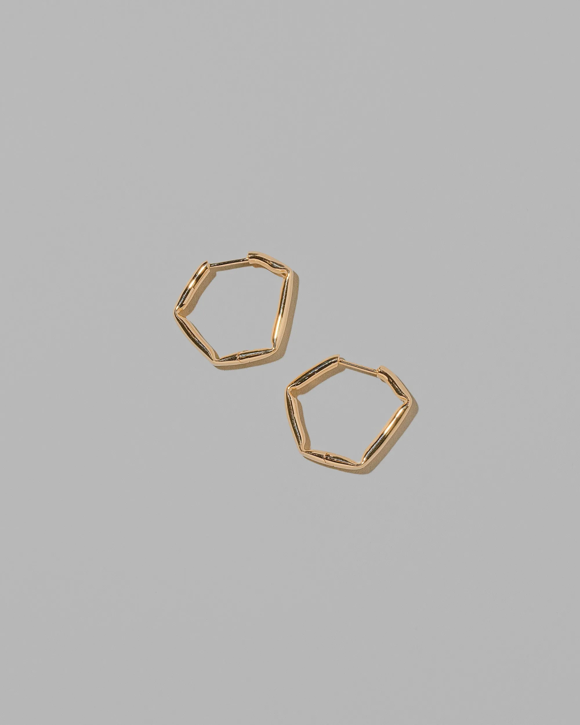 Crimp Hoop Earrings