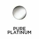 CRISLU Chain Prong Set Linear Earrings Finished in Pure Platinum