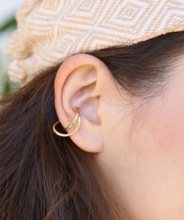 Cross Ear Cuff