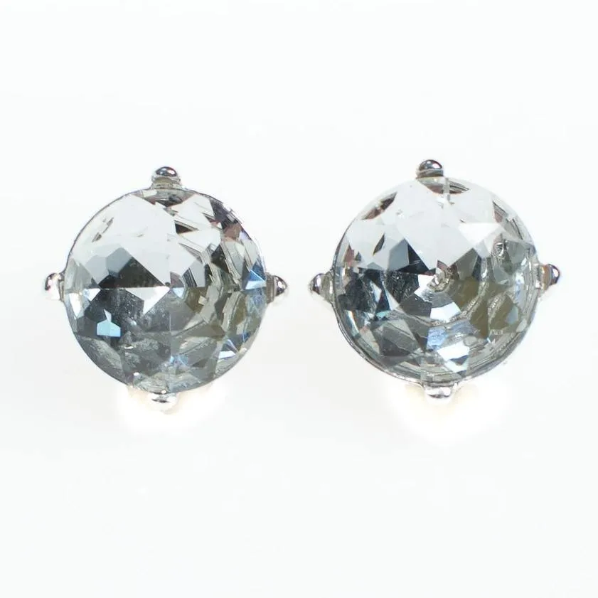 Crystal Clear Candy Stud Earrings