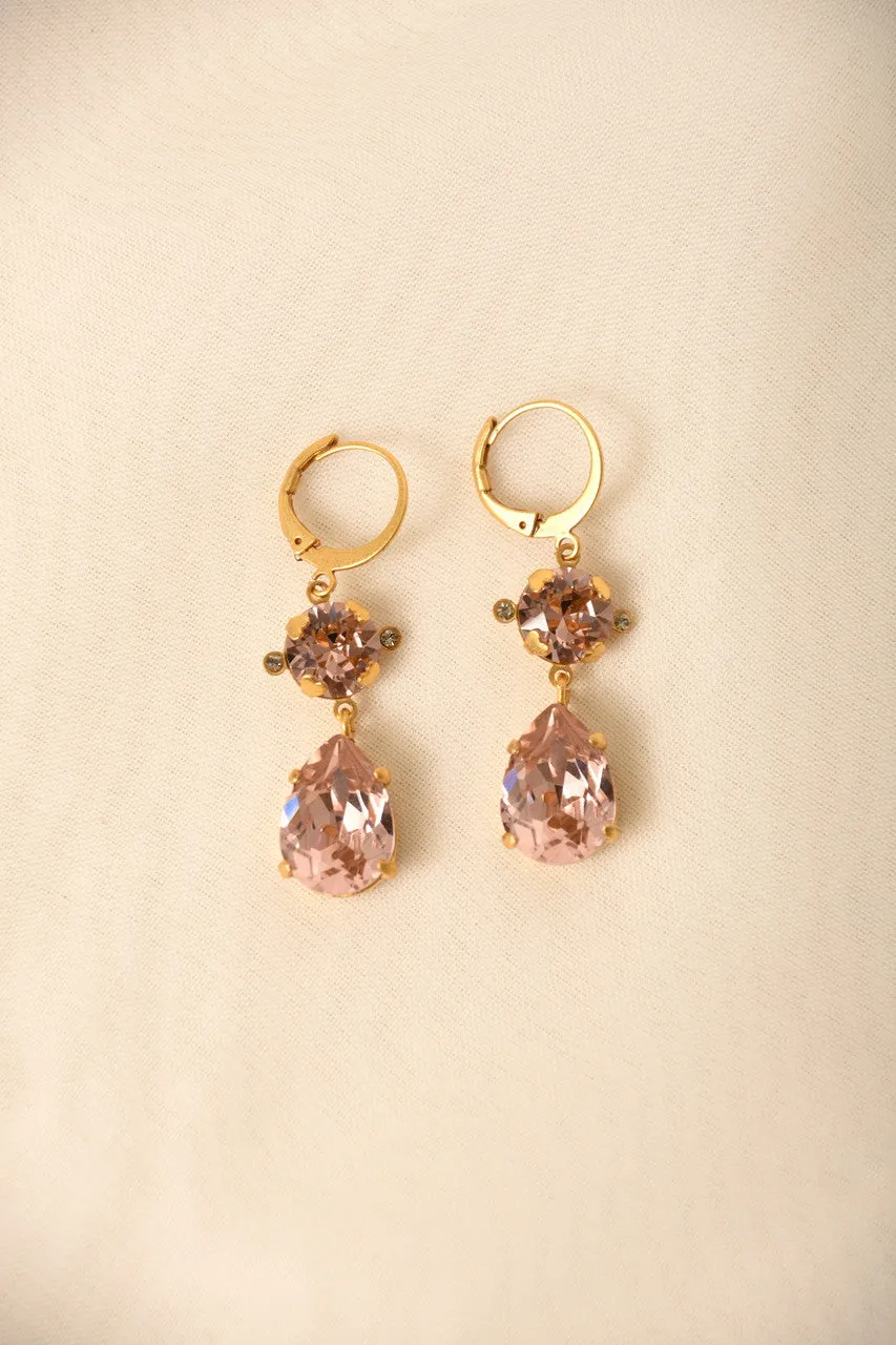 CRYSTAL DROP EARRING