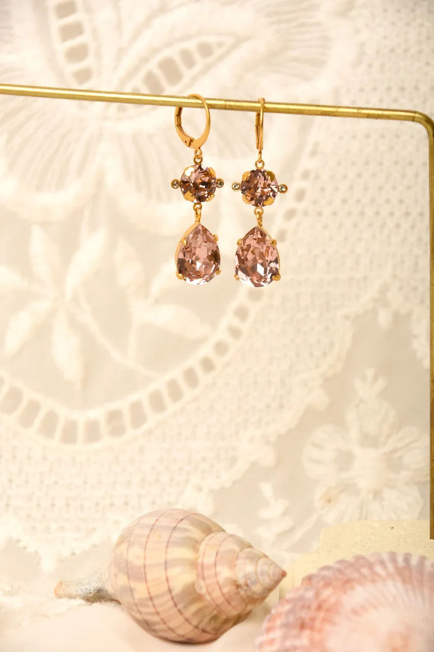 CRYSTAL DROP EARRING