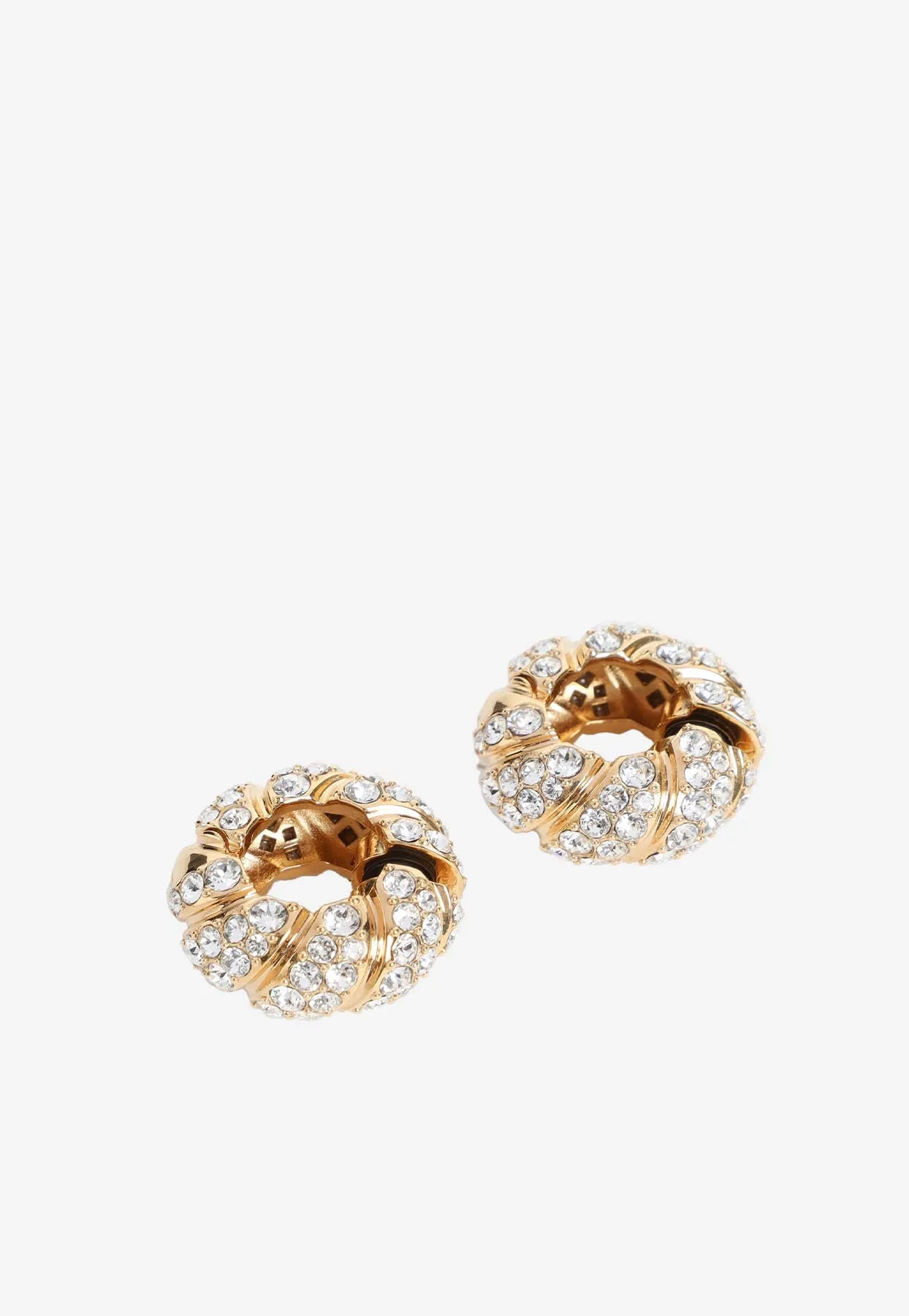 Crystal-Embellished Earrings