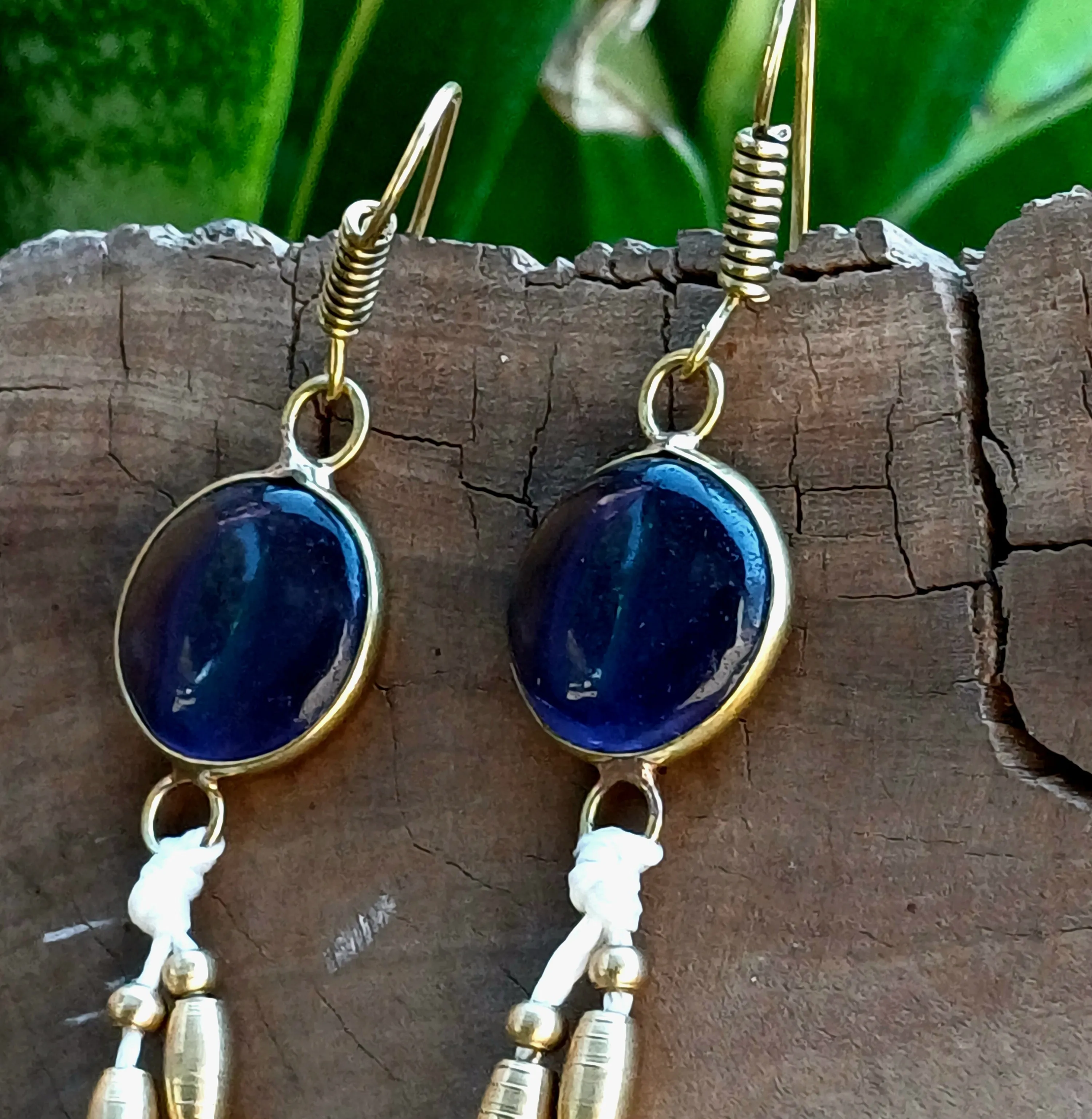 Crystal Feather Earrings