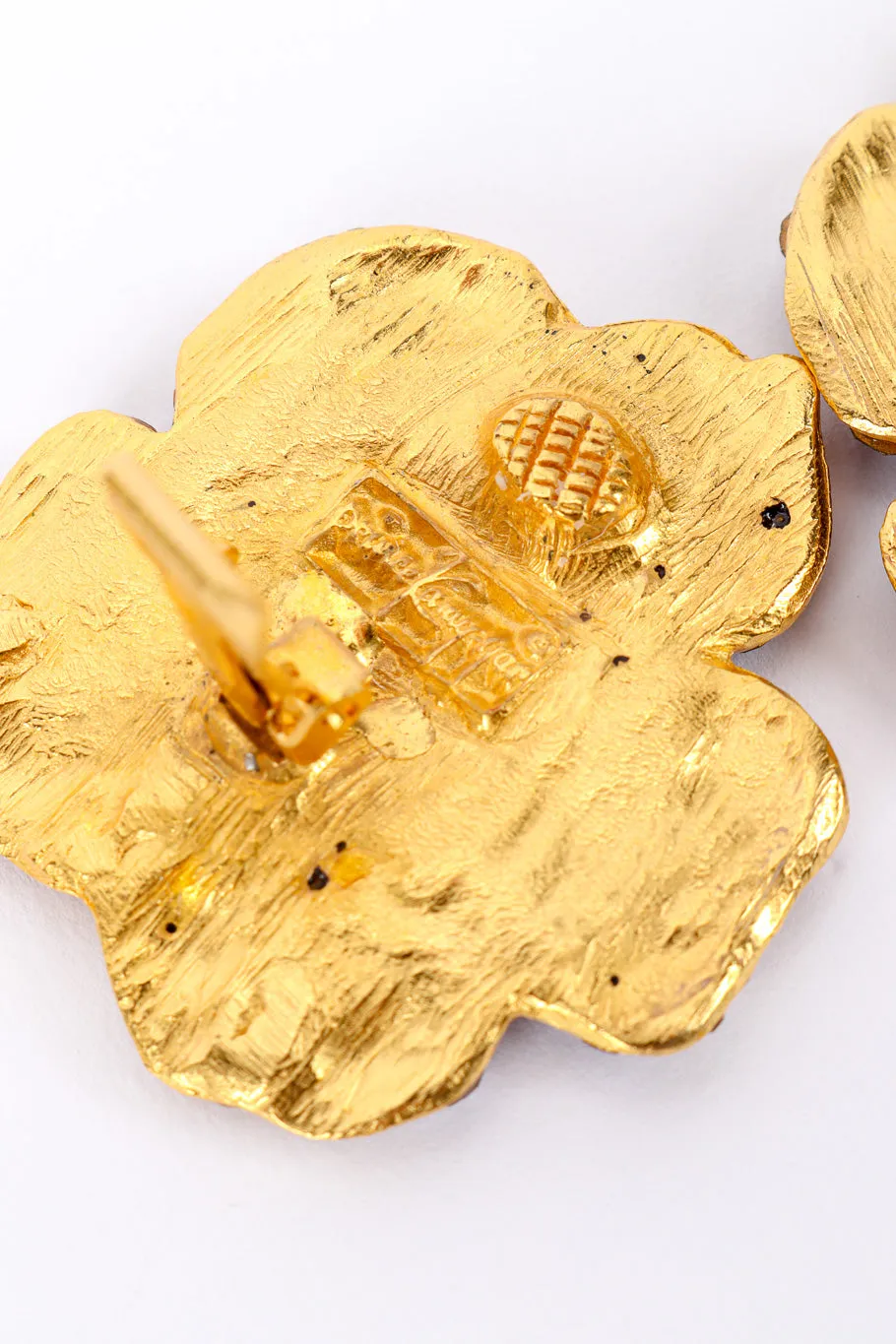 Crystal Flower Earrings