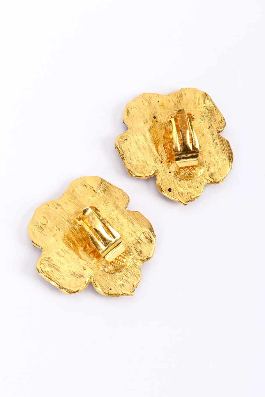 Crystal Flower Earrings