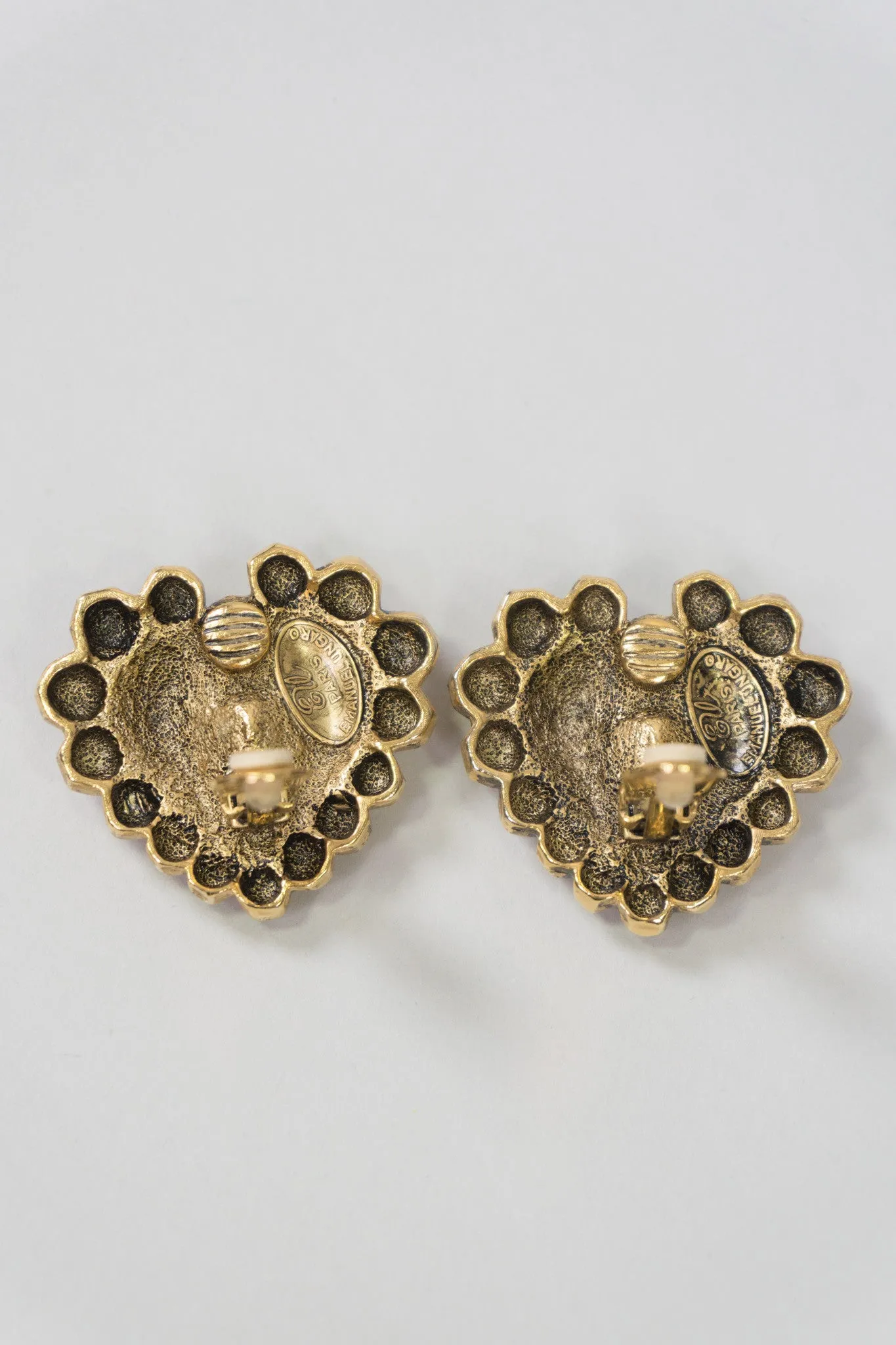 Crystal Heart Earrings
