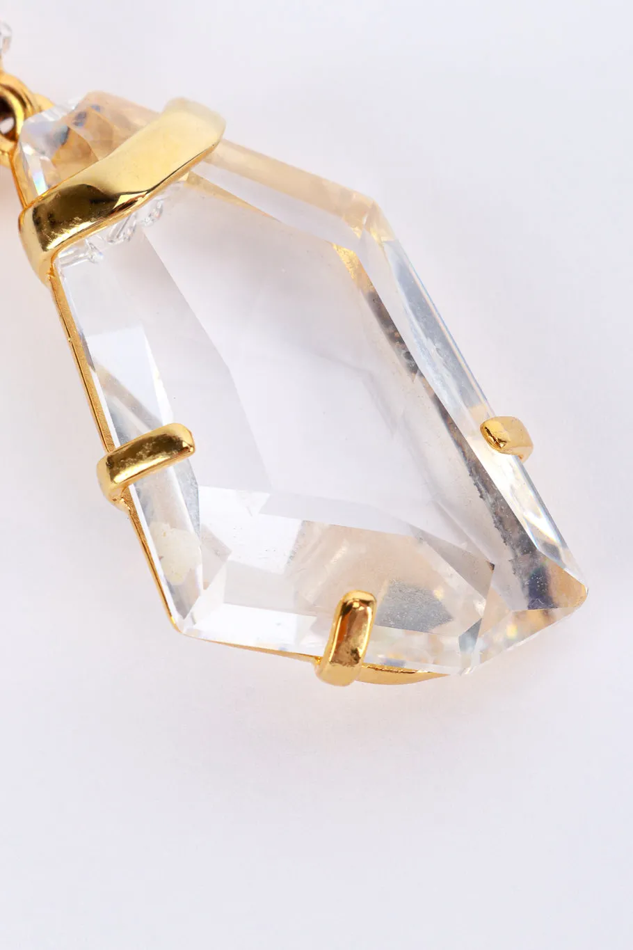 Crystal Ice Nugget Earrings