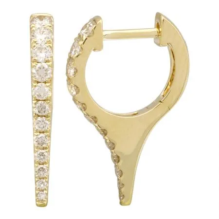 Dagger Hoop Earrings