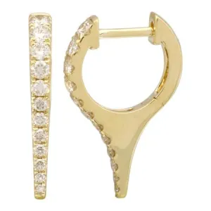 Dagger Hoop Earrings