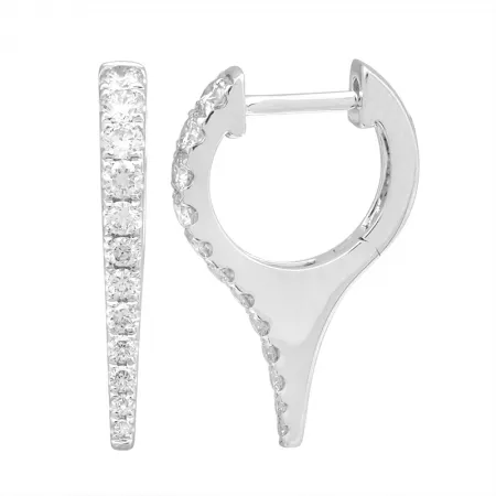 Dagger Hoop Earrings