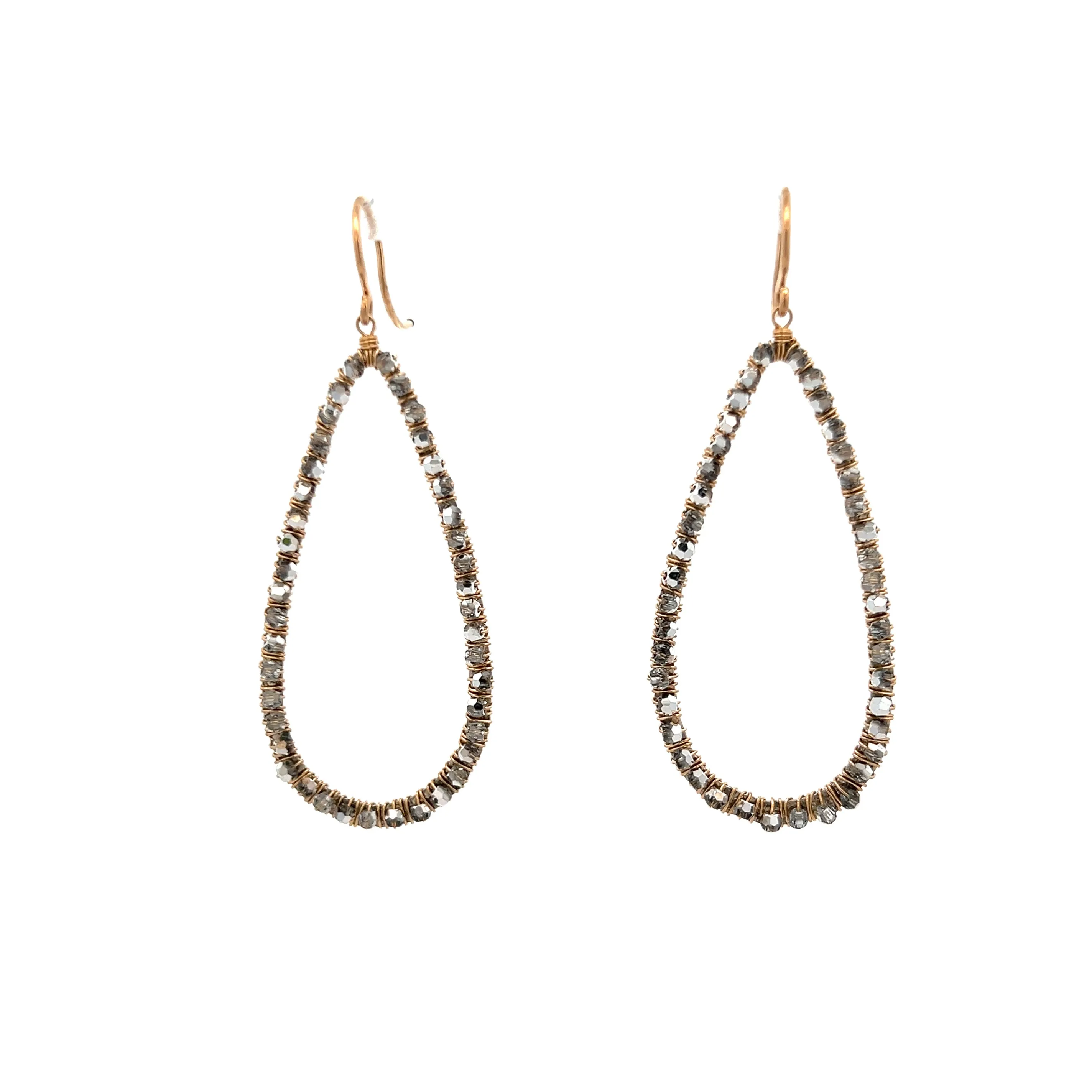 Dana Kellin Collection Crystal Drop Earrings
