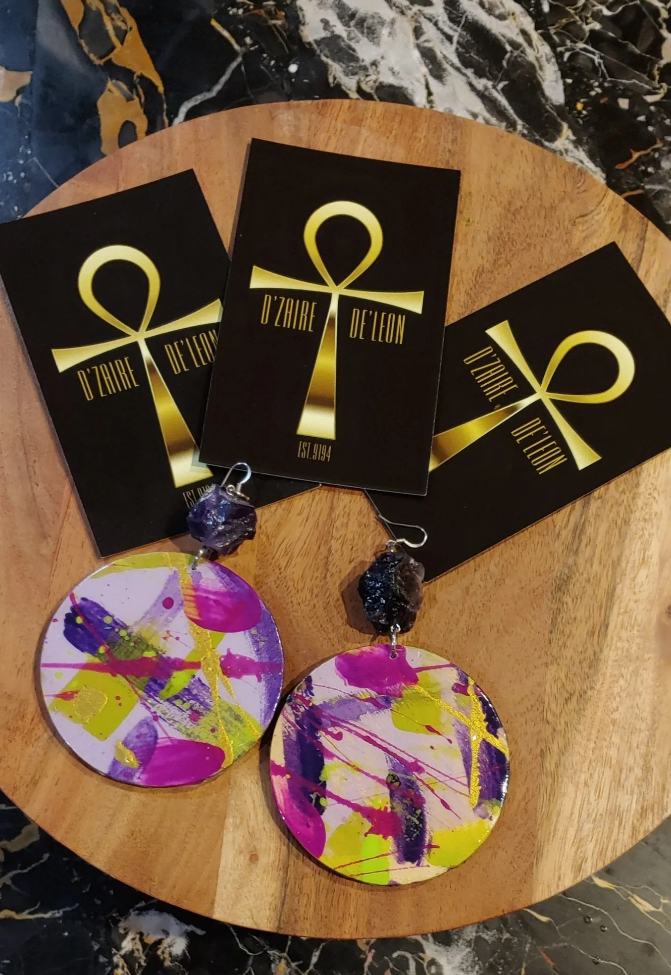 Dasisha Liac Splash Earrings