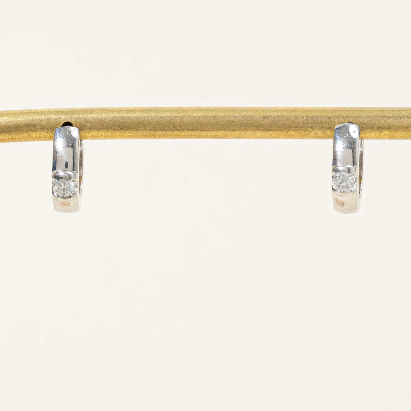 Diamond Hoop Earrings | 0.17ctw |