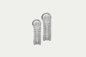 Diamond Hoop Earrings