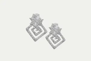 Diamond Maze Earrings