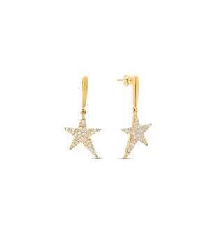 Diamond Rockstar Earrings