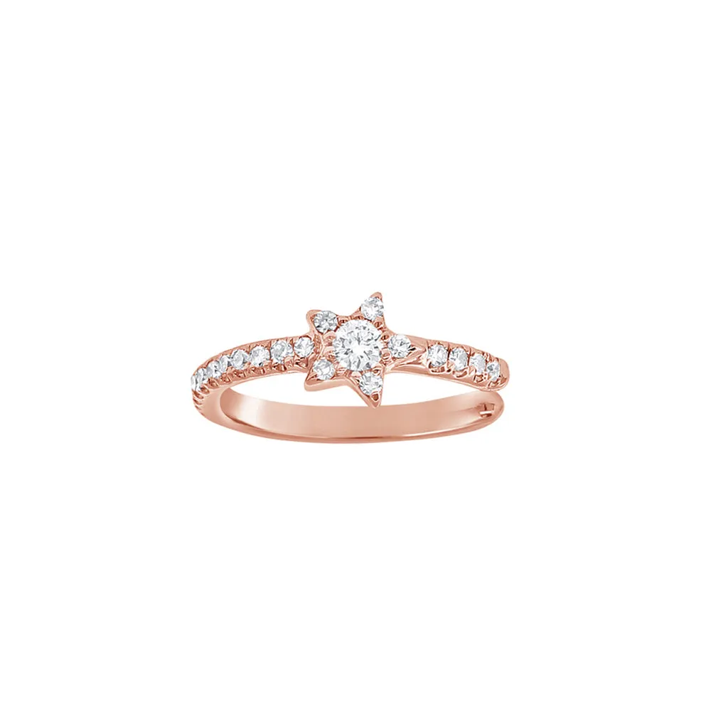 Diamond Star Ear Cuff