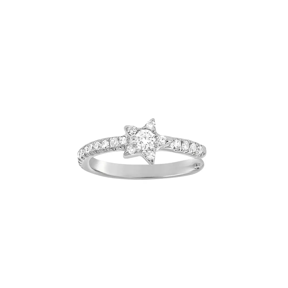 Diamond Star Ear Cuff