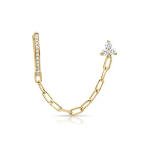 Diamond Trio Cuff Stud