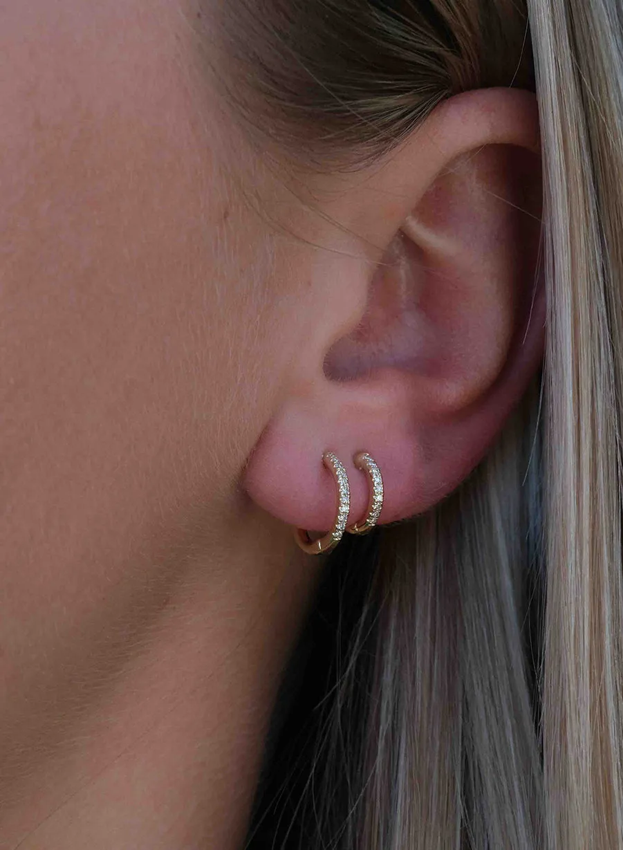 Double Huggie Cuff