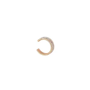 Double Rows Celine Cuff Earring
