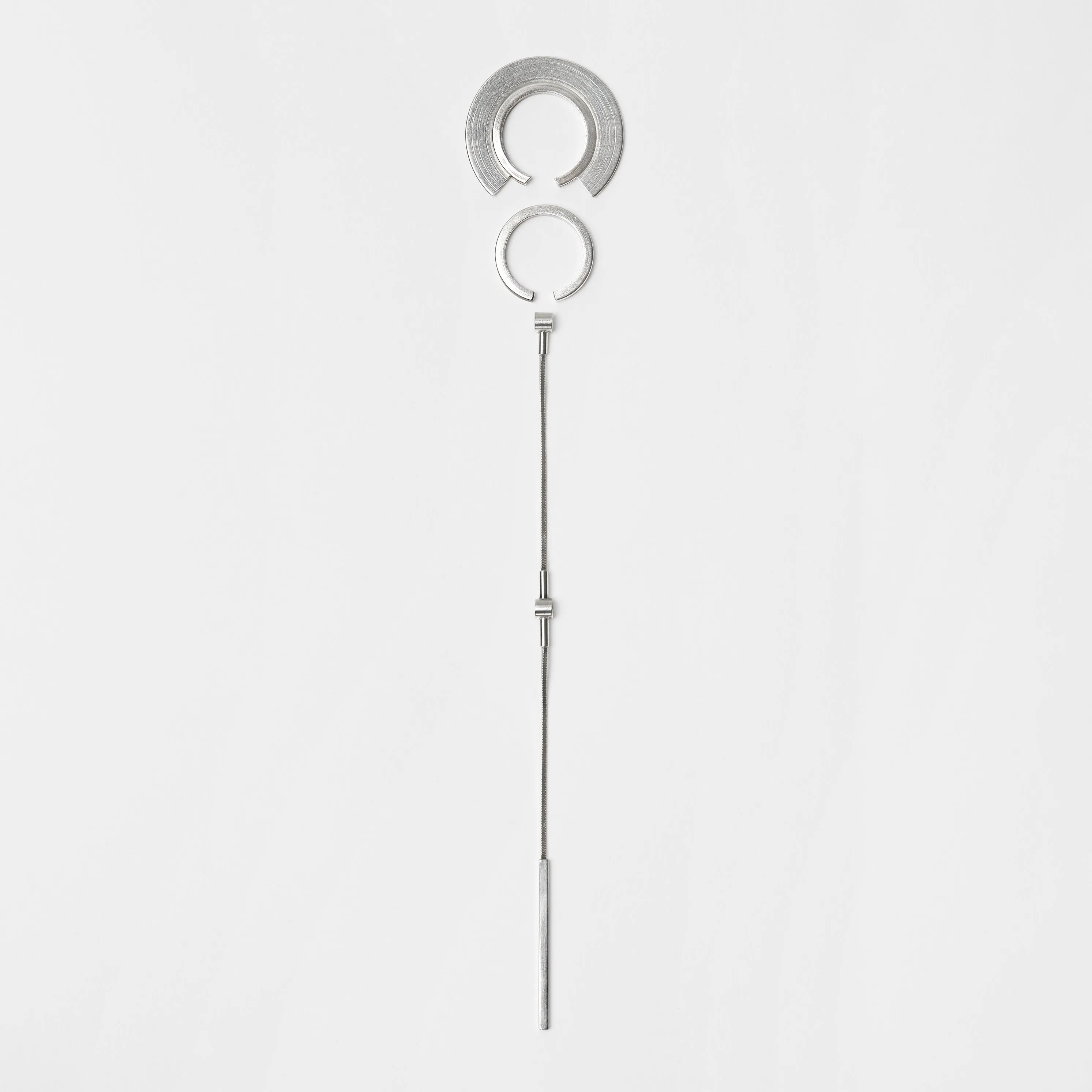 EG_01 modular set  [Chain   minimal cuff]   EG_1 ORBIT ear cuff