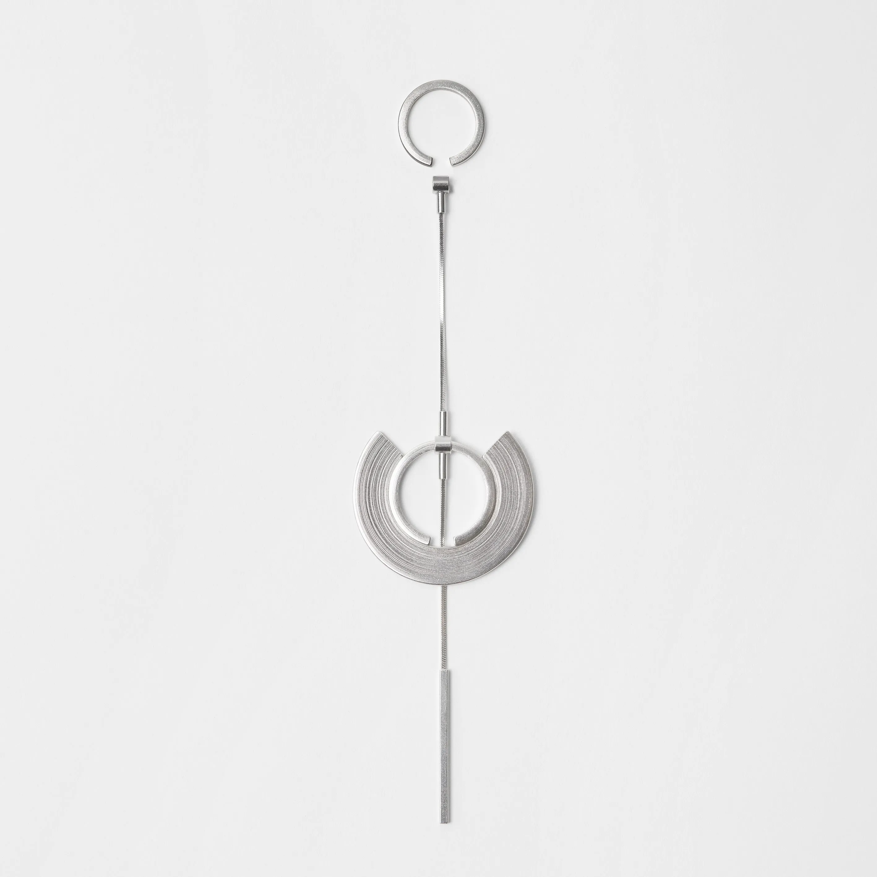 EG_01 modular set  [Chain   minimal cuff]   EG_1 ORBIT ear cuff