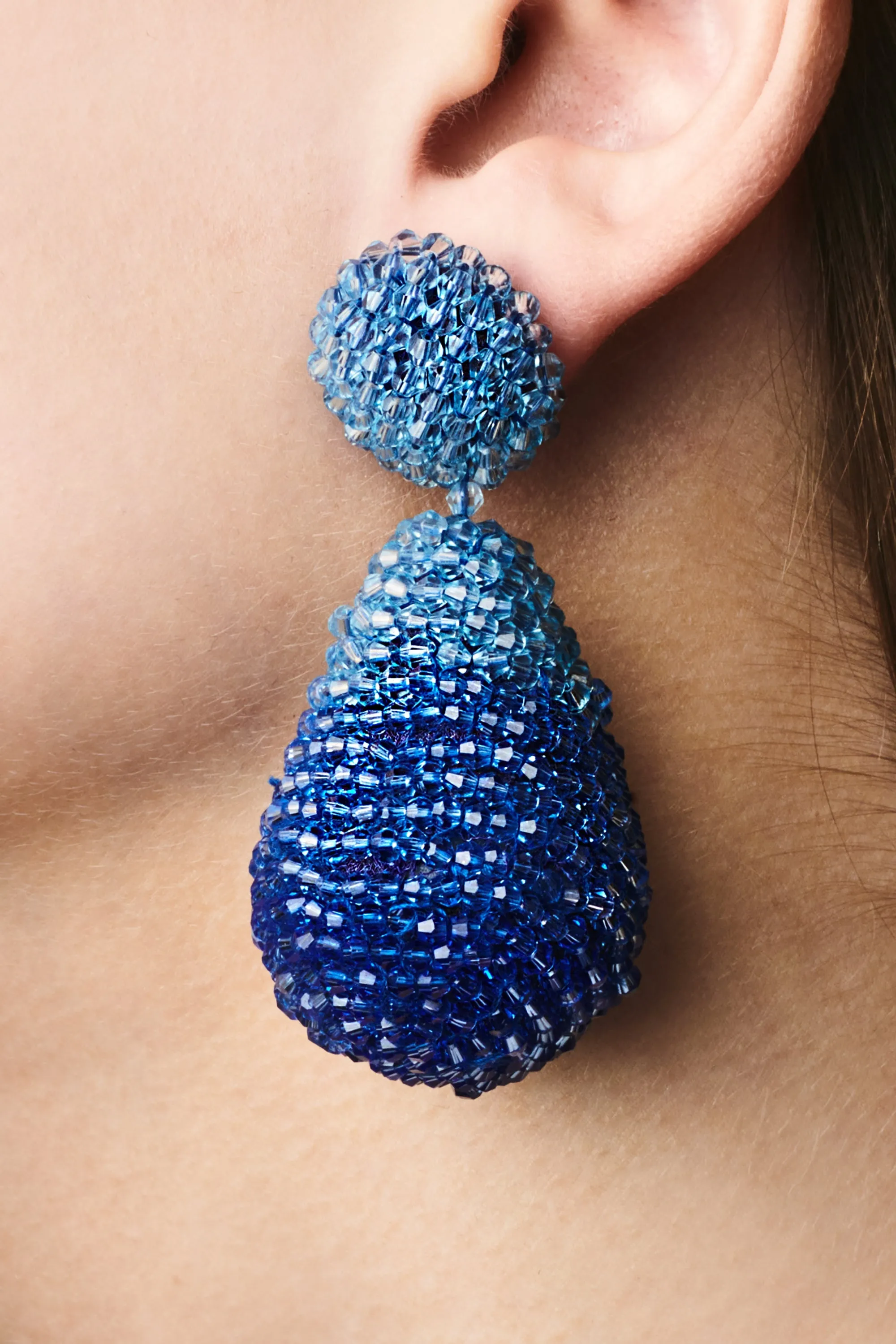 ELISE EARRINGS - SAPPHIRE