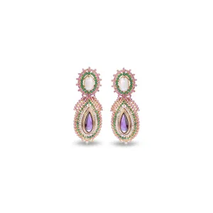 Emerald Fusion Earrings
