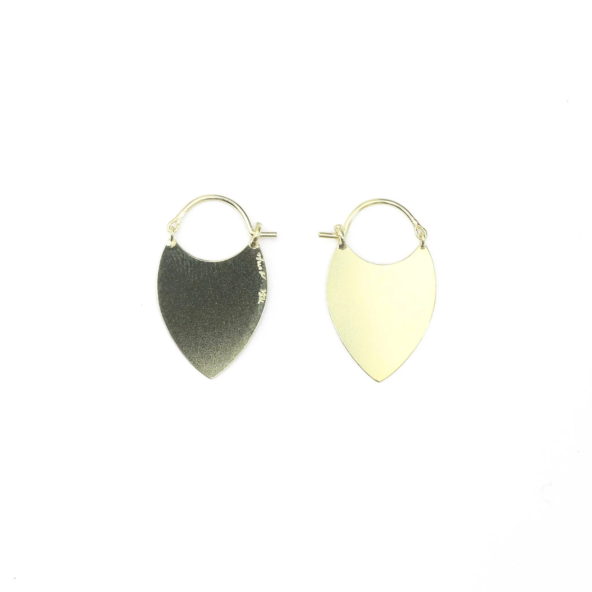 Flare Earrings - Shield