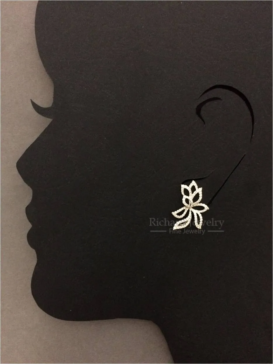 Flower Diamond Earrings