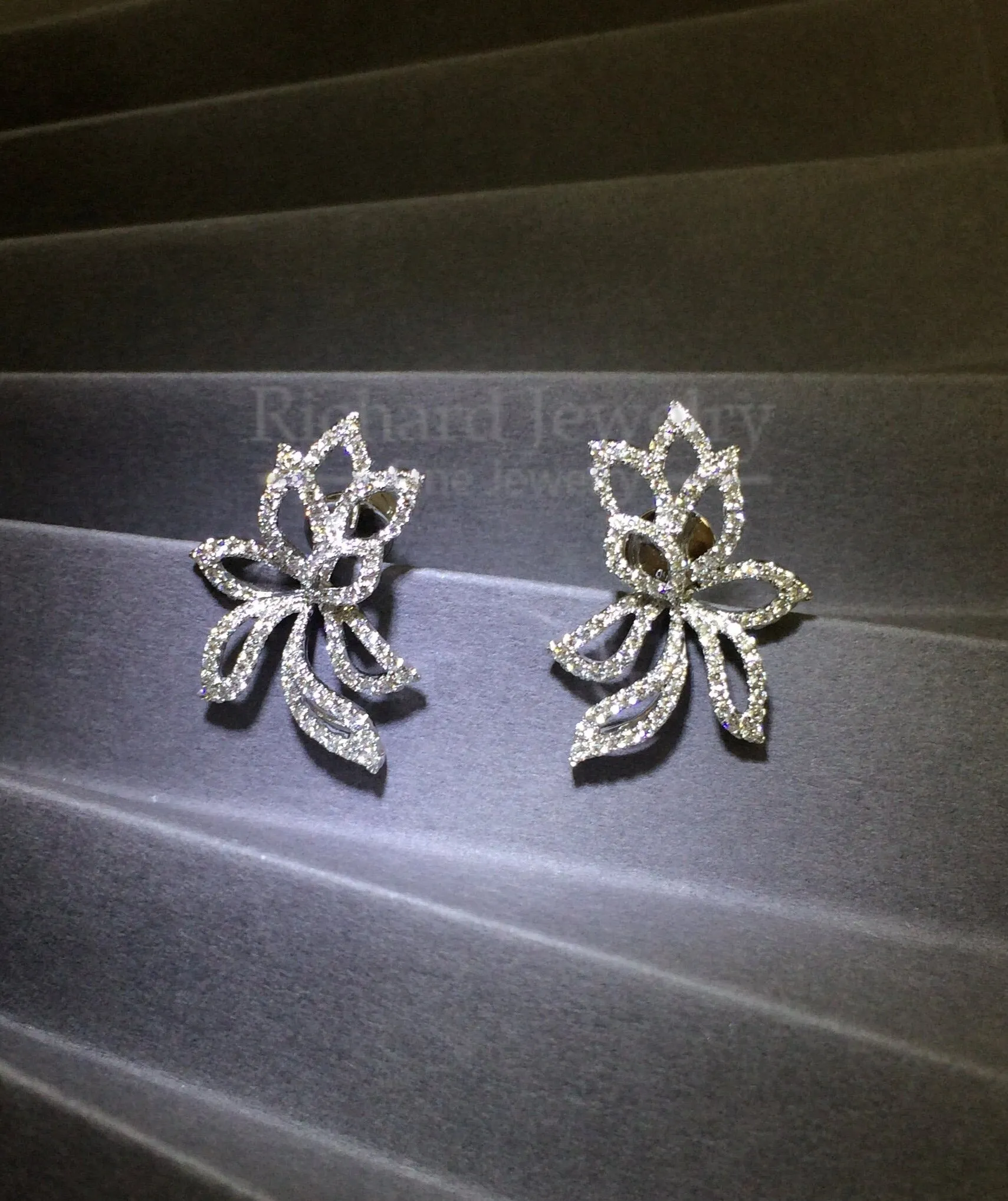 Flower Diamond Earrings