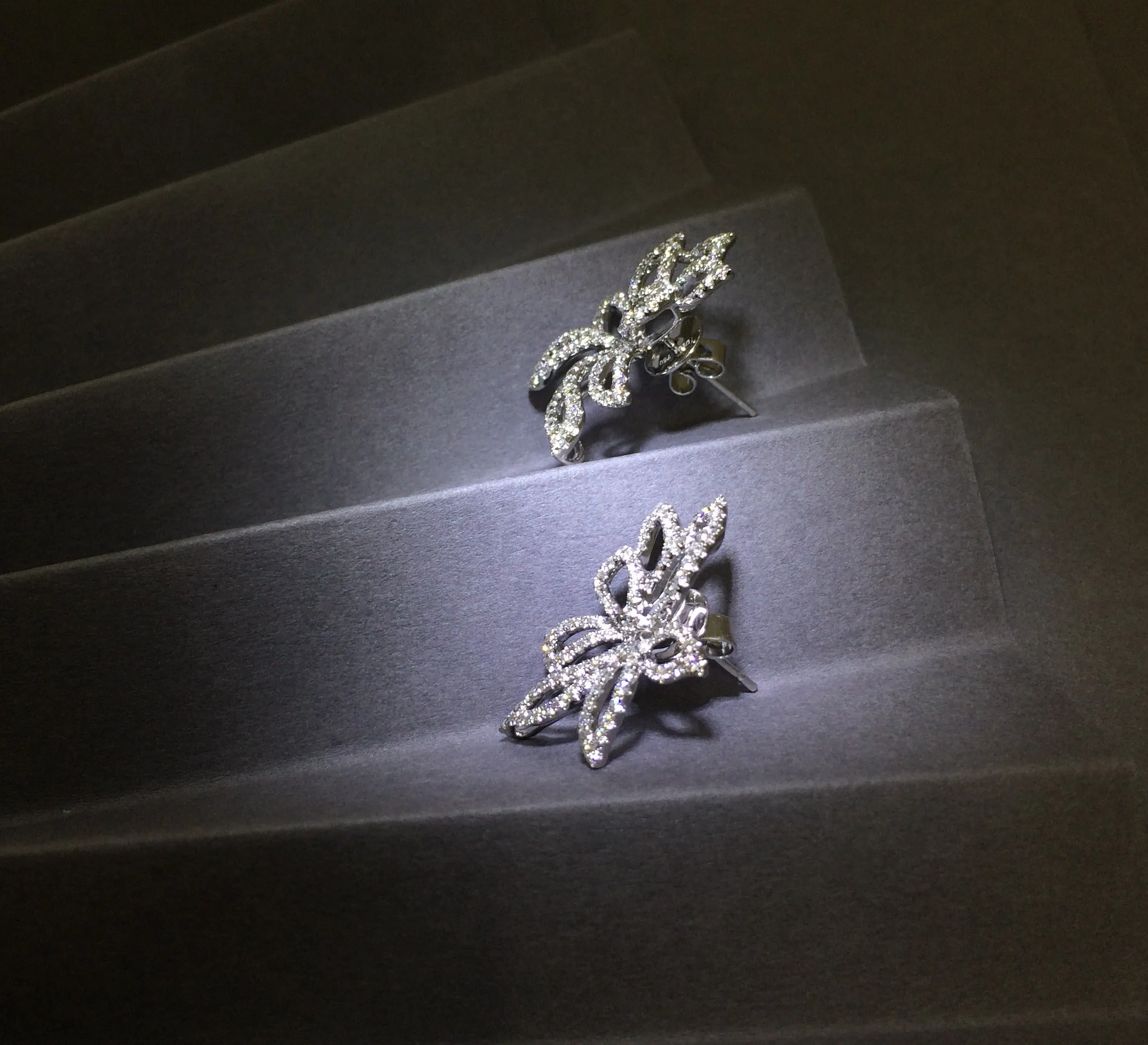 Flower Diamond Earrings