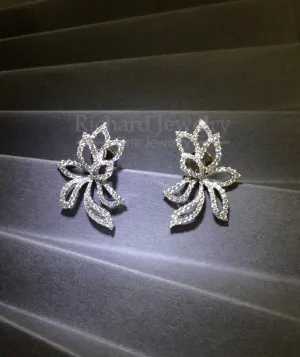 Flower Diamond Earrings