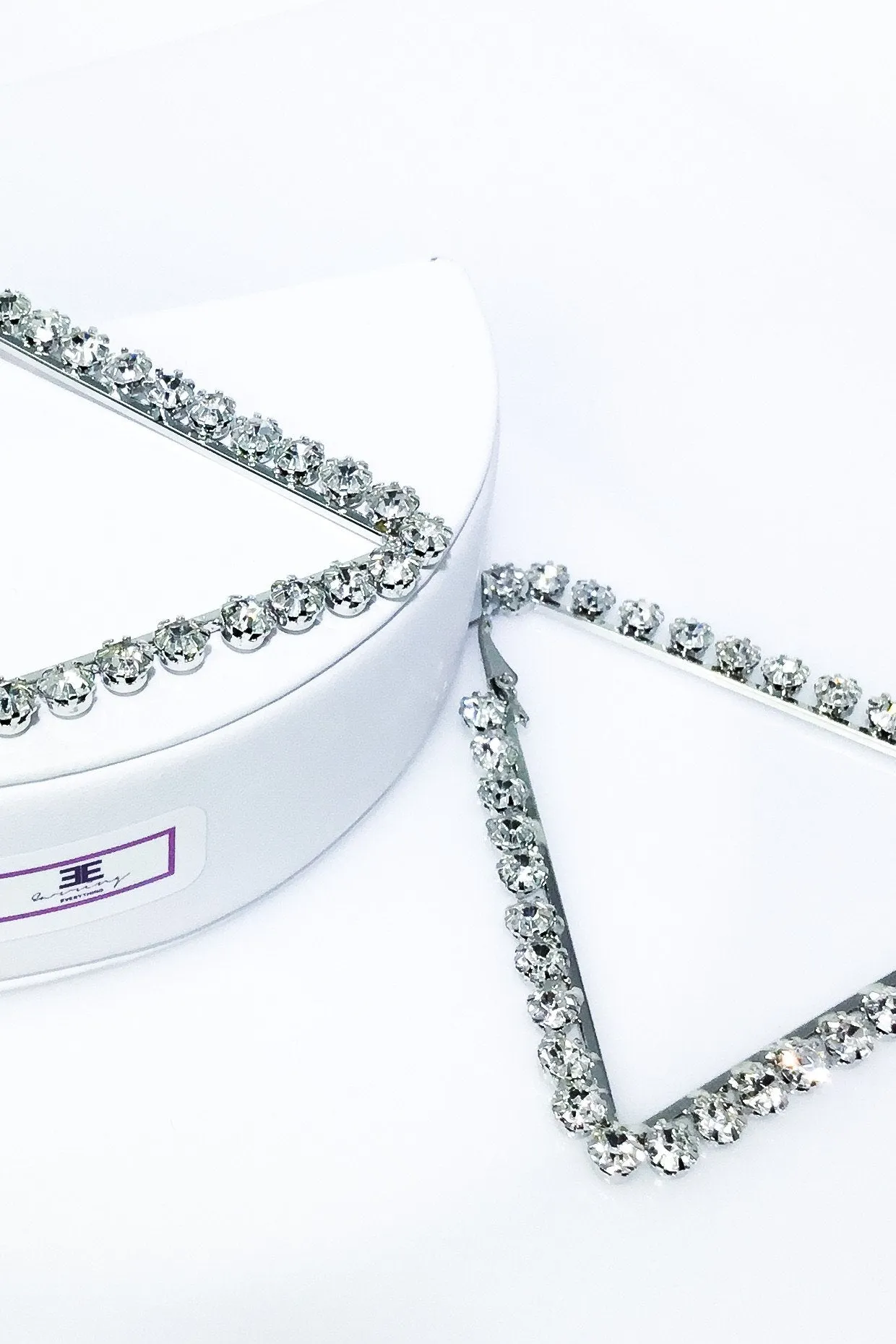 Geometric Drop Hoop Earrings in Silver and Gold - High-Quality Zinc Alloy, Grade 5 Quality, Special Occasion and Casual Style