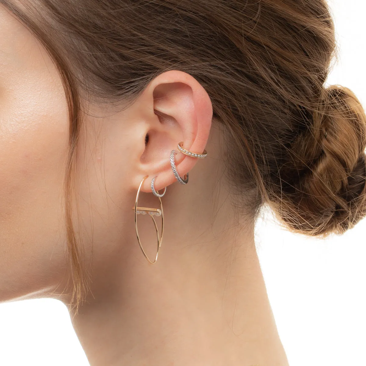 GOSSAMER Diamond Ear Cuff