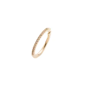 GOSSAMER Oversized Diamond Ear Cuff Small size