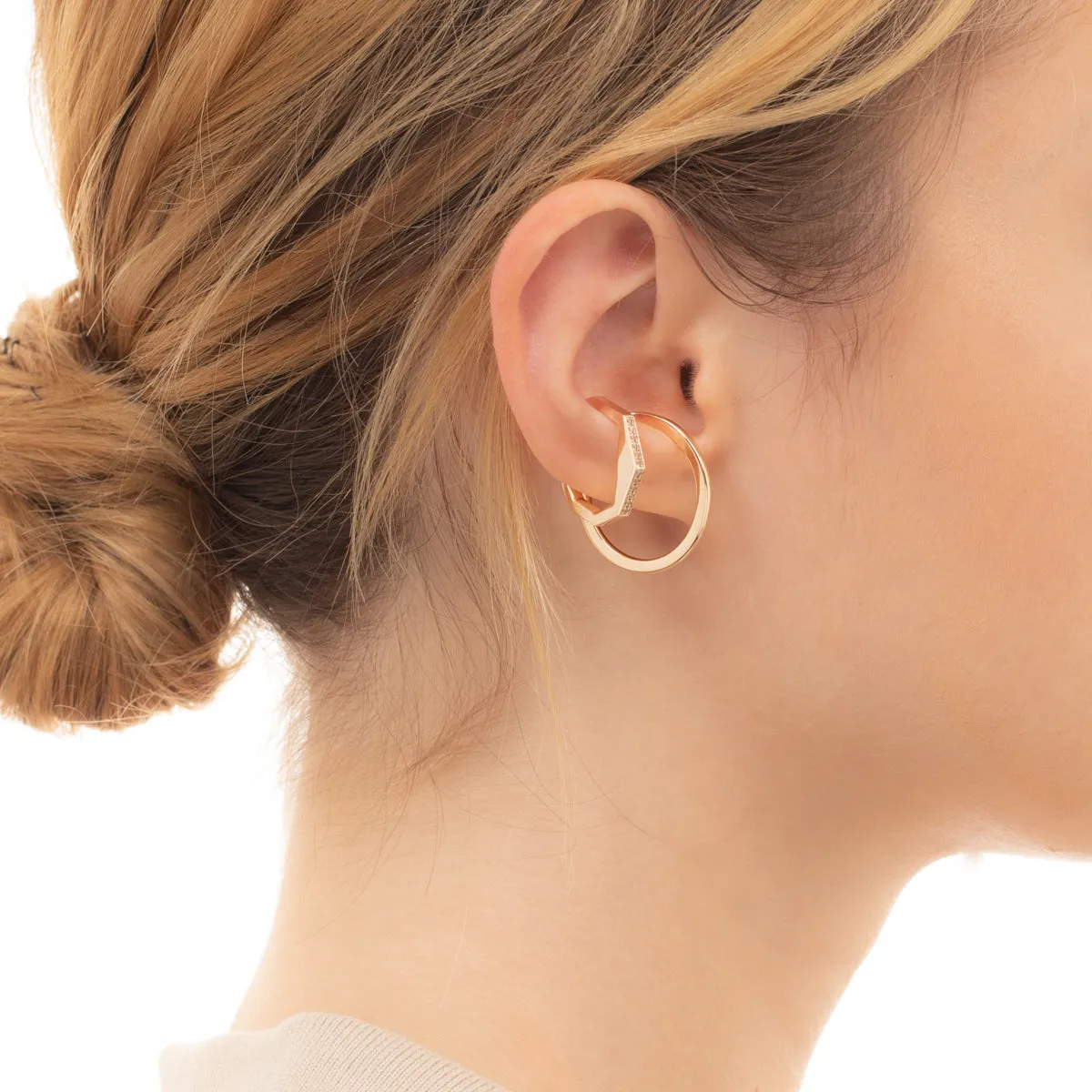 GOSSAMER Oversized Ear Cuff Large size