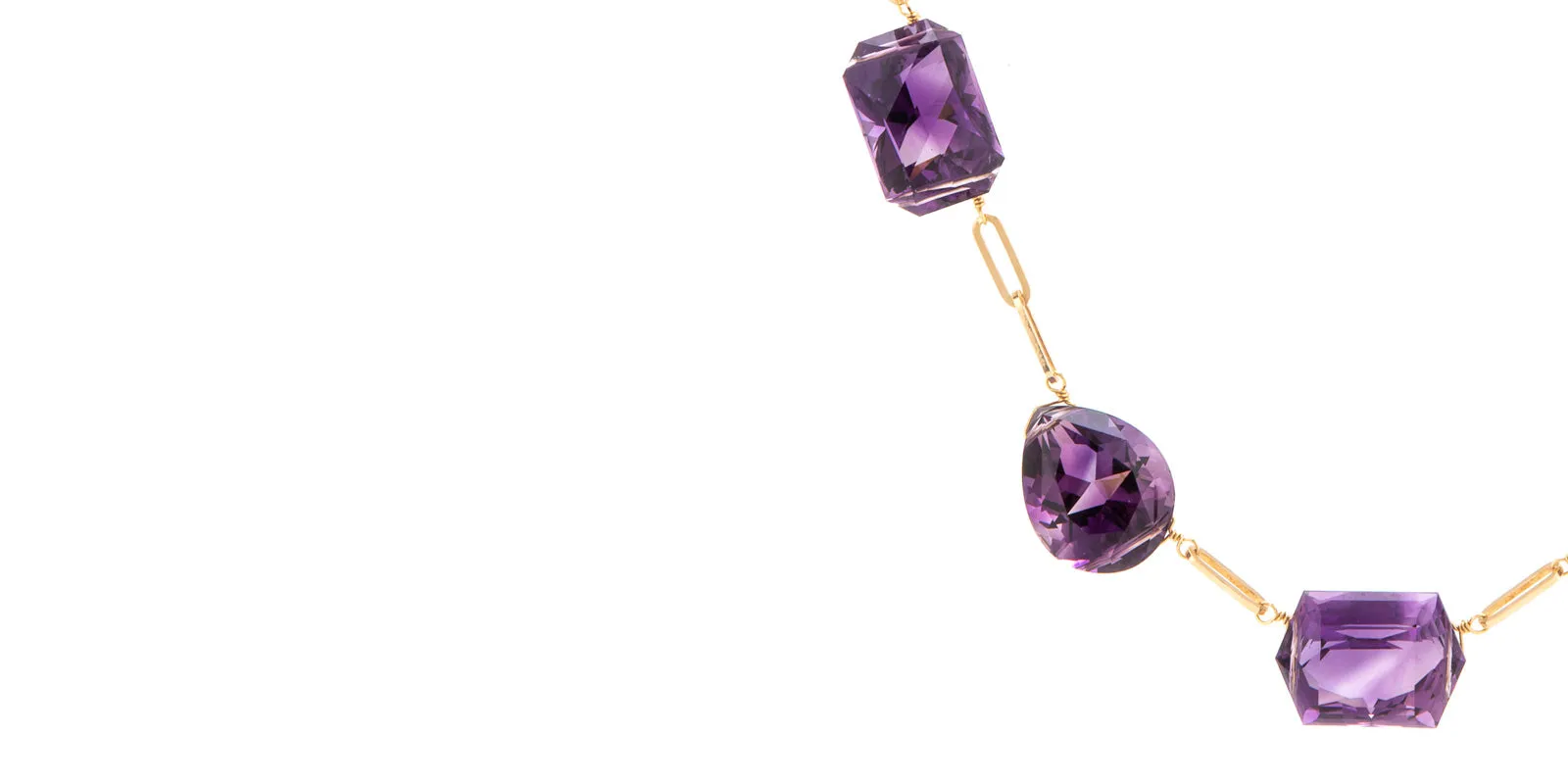 Grace ix amethyst necklace