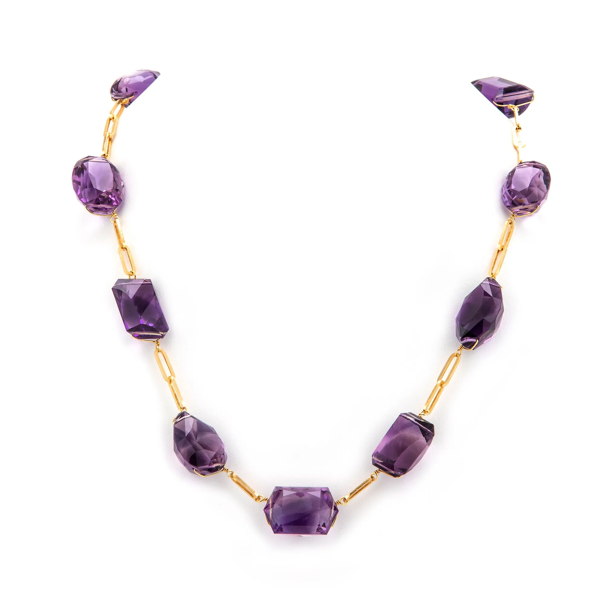 Grace ix amethyst necklace