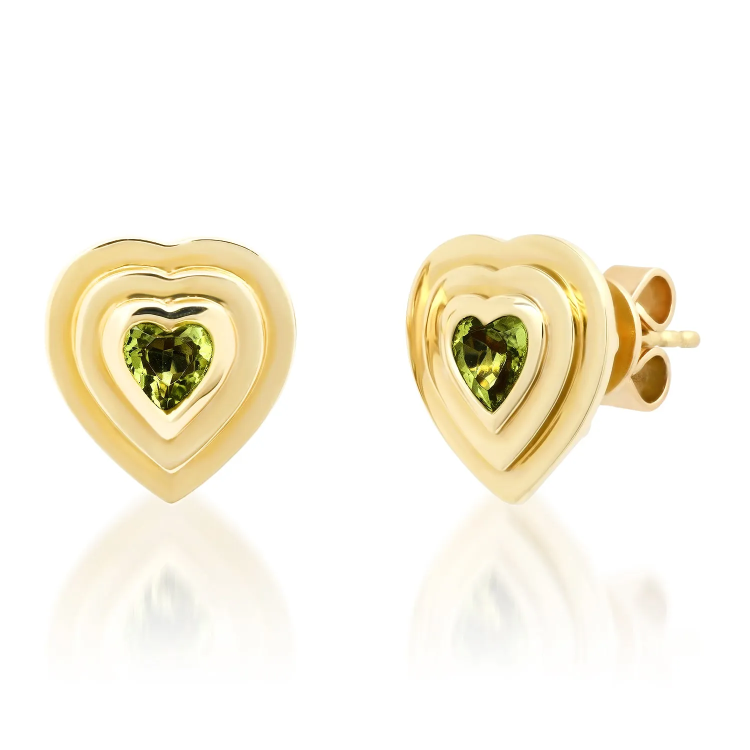 Heart Studs