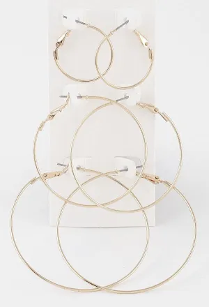 HOOPS EARRING