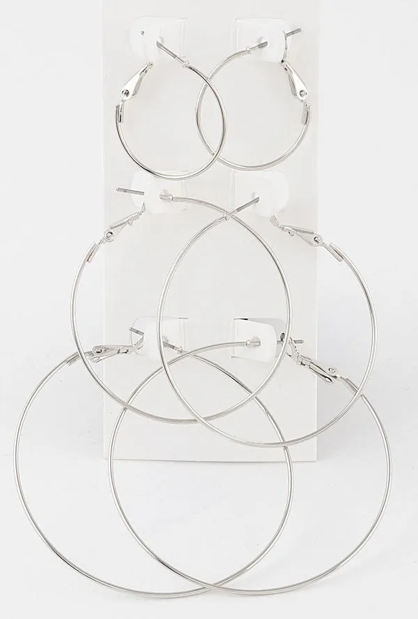 HOOPS EARRING