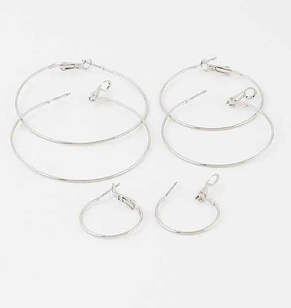 HOOPS EARRING