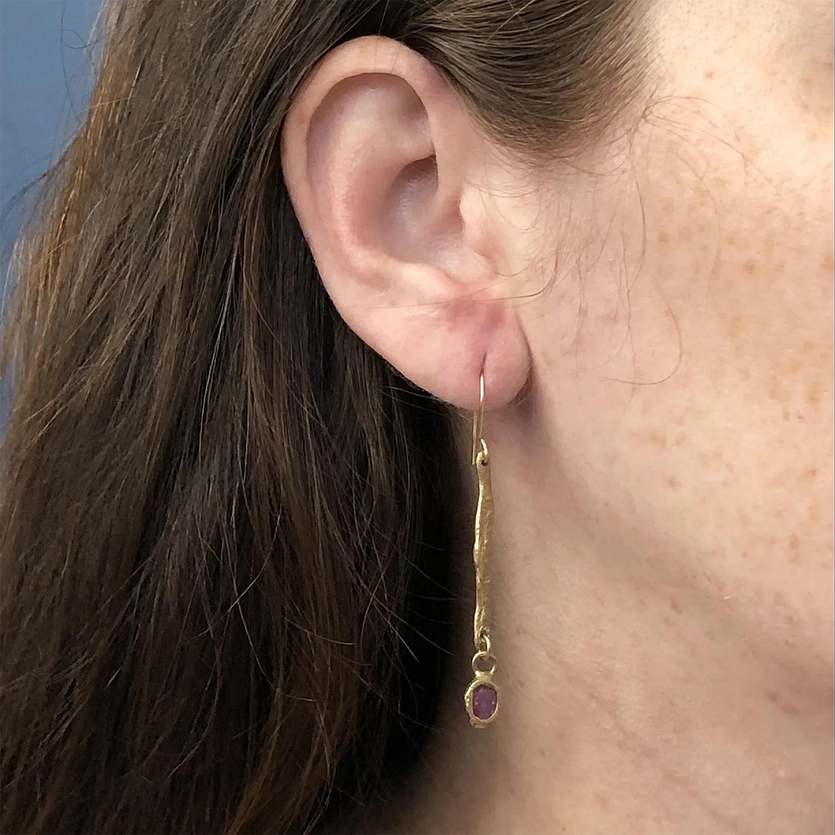 Illumination Earrings - Ruby
