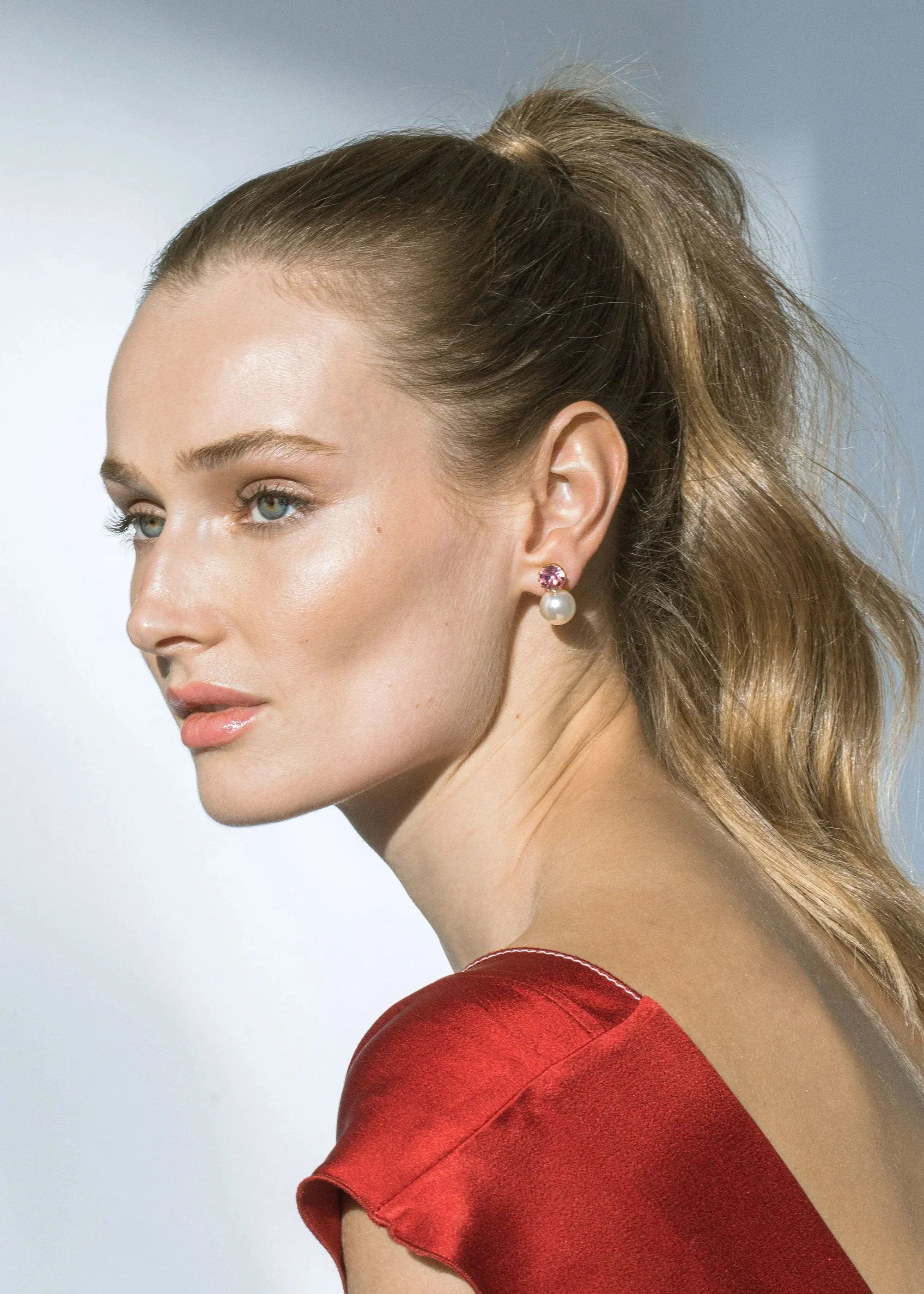 Ines Earring in Rose