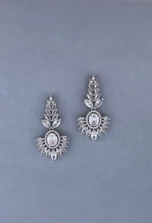 IRIS Earrings, Glam Swarovski Earrings