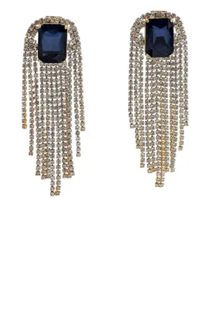 Irving Crystal Fringe Drop Earrings